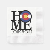 ホームロンモント 縁ありカクテルナプキン (正面)