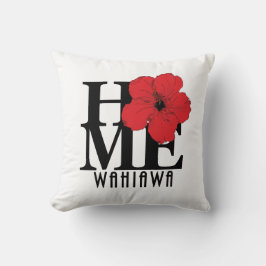 ホームワイアワレッドハイビスカス クッション