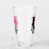 ホームワイマルハワイピンクハイビスカス タンブラーグラス (左)