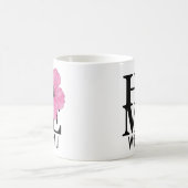 ホームワイマルピンク11oz コーヒーマグカップ (中央)