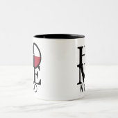 ホームワコテキサス州11oz ツートーンマグカップ (中央)