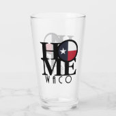 ホームワコテキサス州 タンブラーグラス (裏面)