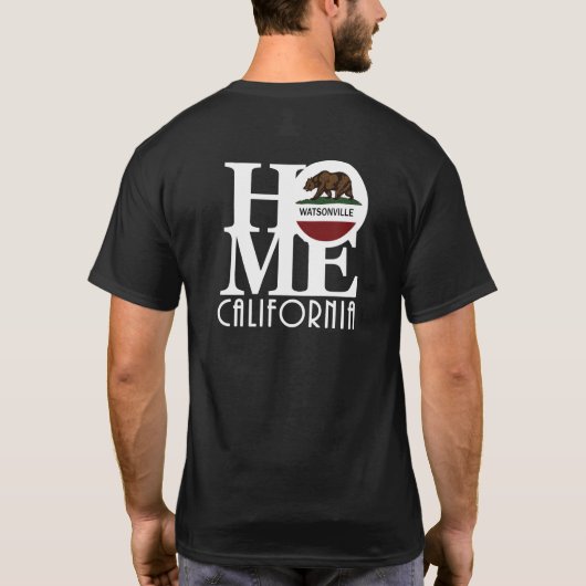 ホームワトソンビルカリフォルニア Tシャツ (裏面)