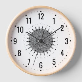 ホーム伝統的デコール – ミニマリストホワイト ラージ壁時計