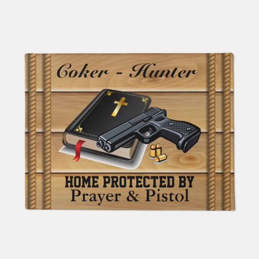 ホーム保護バイ.... ドアマット (正面)