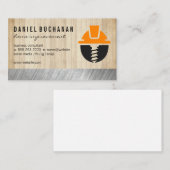 ホーム修復ツール | 大工 | ウッド | メタル 名刺 (正面/裏面)