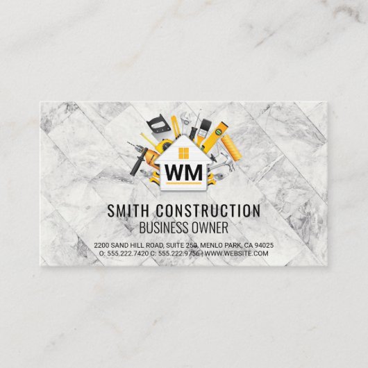 ホーム修復ツール |建築 名刺 (正面)