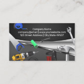 ホーム修復建築ツール 名刺 (裏面)