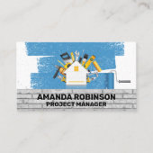 ホーム修復 |ツール 絵を描 |  |レンガの壁 名刺 (正面)