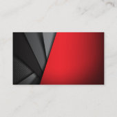 ホーム修復 | ハンマーのアイコン | 抽象芸術パネル 名刺 (裏面)