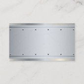 ホーム修復 | プロパティマネージャ | 金属製リベット 名刺 (裏面)