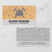 ホーム修復 |レンガの壁 |複合材 名刺 (正面/裏面)