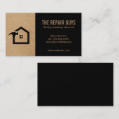 ホーム修復 |便利屋 |建築 名刺 (正面/裏面)