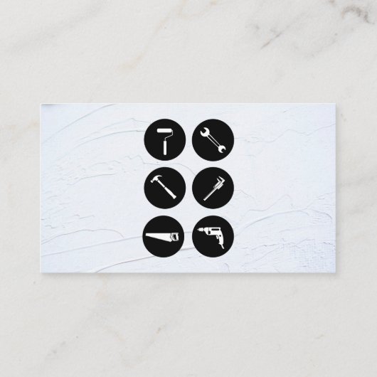 ホーム修復 |建築ハードウェアツール 名刺 (裏面)