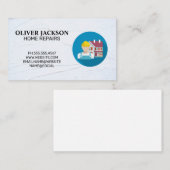 ホーム修復 |建築作業者 名刺 (正面/裏面)