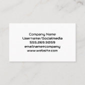 ホーム修理サービス |便利屋 名刺 (裏面)