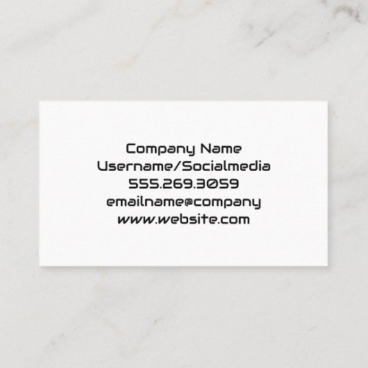 ホーム修理サービス |便利屋 名刺 (裏面)