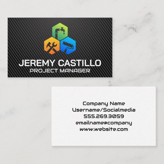 ホーム修理サービス |便利屋 名刺 (正面/裏面)