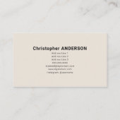 ホーム修理サービス 名刺 (裏面)