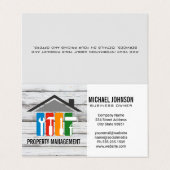 ホーム修理ロゴ | 元請負人 名刺 (外部フラット)