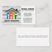 ホーム修理ロゴ | 元請負人 名刺 (正面/裏面)