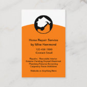 ホーム修理建築名刺 名刺 (正面)