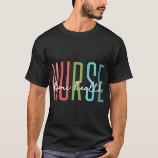 ホーム健康ナースホーム気に看護登録Nur Tシャツ