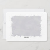 ホーム写真の採択に関する発表へようこそ 招待状 (裏面)