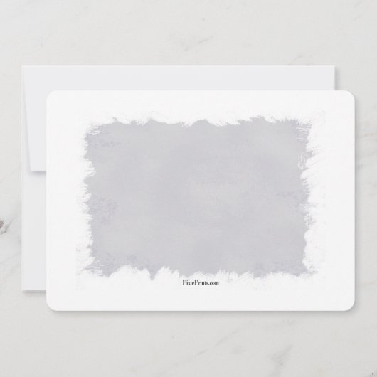 ホーム写真の採択に関する発表へようこそ 招待状 (裏面)