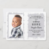 ホーム写真の採択に関する発表へようこそ 招待状 (正面)