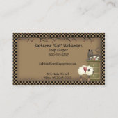 ホーム初期の名刺 名刺 (裏面)