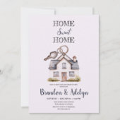 ホーム及び鍵ハウス温暖化招待状 招待状 (正面)