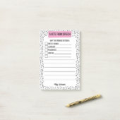 ホーム向け音声認識ノート – PERSONALIZE ポストイット (デスク上)