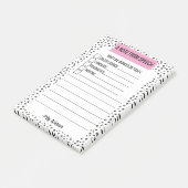 ホーム向け音声認識ノート – PERSONALIZE ポストイット (アングル)