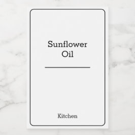 ホーム団体や組織ミニマルモダンリスト格納jar フードラベル