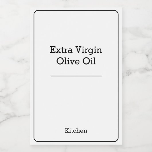 ホーム団体や組織ミニマルモダンリスト格納jar フードラベル (シングルラベル)