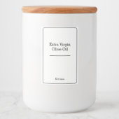 ホーム団体や組織ミニマルモダンリスト格納jar フードラベル (正面)