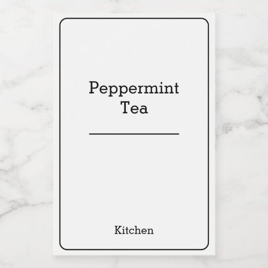 ホーム団体や組織ミニマルモダンリスト格納jar フードラベル (シングルラベル)