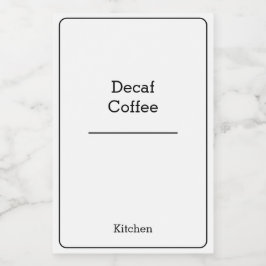 ホーム団体や組織ミニマルモダンリスト格納jar フードラベル