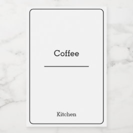 ホーム団体や組織ミニマルモダンリスト格納jar フードラベル