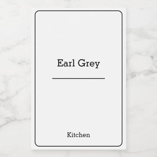 ホーム団体や組織ミニマルモダンリスト格納jar フードラベル (シングルラベル)