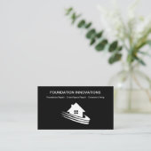 ホーム基礎および修理名刺 名刺 (スタンド正面)