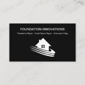 ホーム基礎および修理名刺 名刺 (正面)