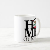 ホーム大きい石クリークカリフォルニア コーヒーマグカップ (正面右)