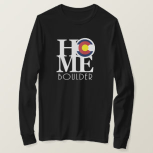 ホーム大きい石コロラド Tシャツ