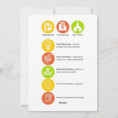 ホーム太陽のポストカードで節約 シーズンカード (裏面)