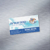 ホーム太陽の | クリーンエネルギー電力 マグネット名刺 (インサイチュ)