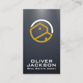 ホーム実在エステートロゴ |実在財産 名刺 (正面)