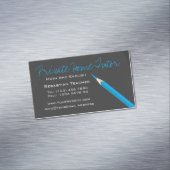 ホーム家庭教師先生鉛筆 マグネット名刺 (インサイチュ)