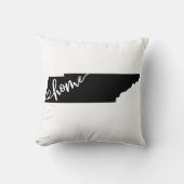ホーム州アウトラインハートテネシー クッション (正面)